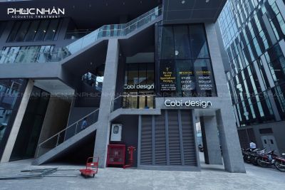 COBI TOWER - CÁCH ÂM HỆ THỐNG LỌC KHÍ TƯƠI VÀ TIÊU ÂM VĂN PHÒNG